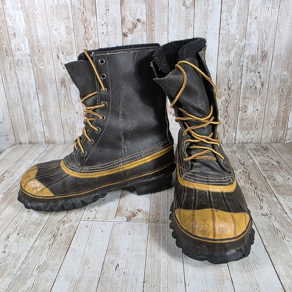 LaCrosse Insulated Duck‎ Boots Steel Shank Waterproof Winter Boots Size 8